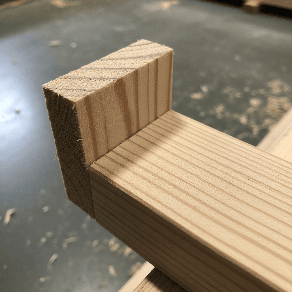 Уголок деревянный наружный