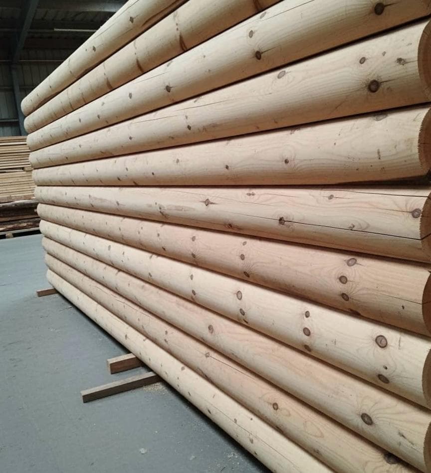 Блок-хаус сорт А (Имитация бревна)