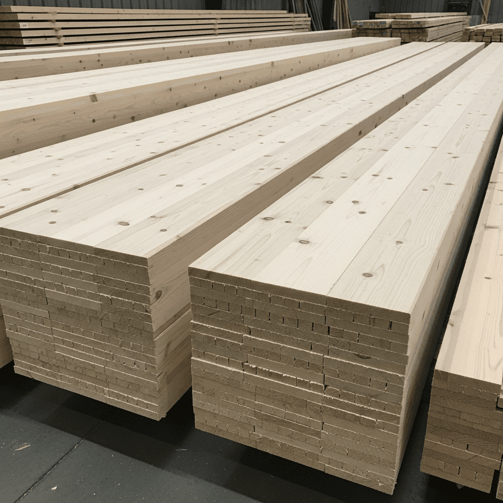 Брус клееный конструкционный