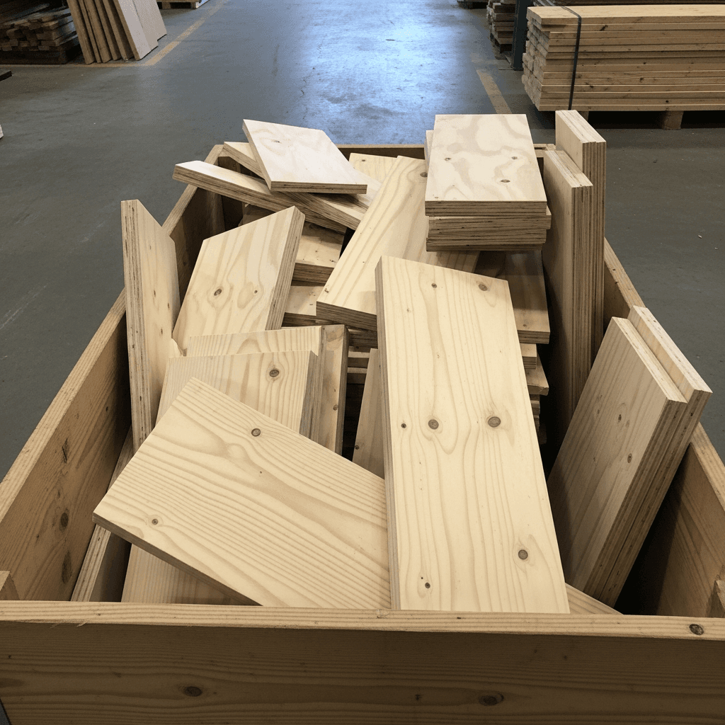 Обрезки фанеры