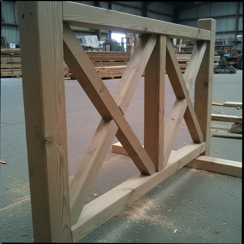 Ограждения для террасы (Лиственница)