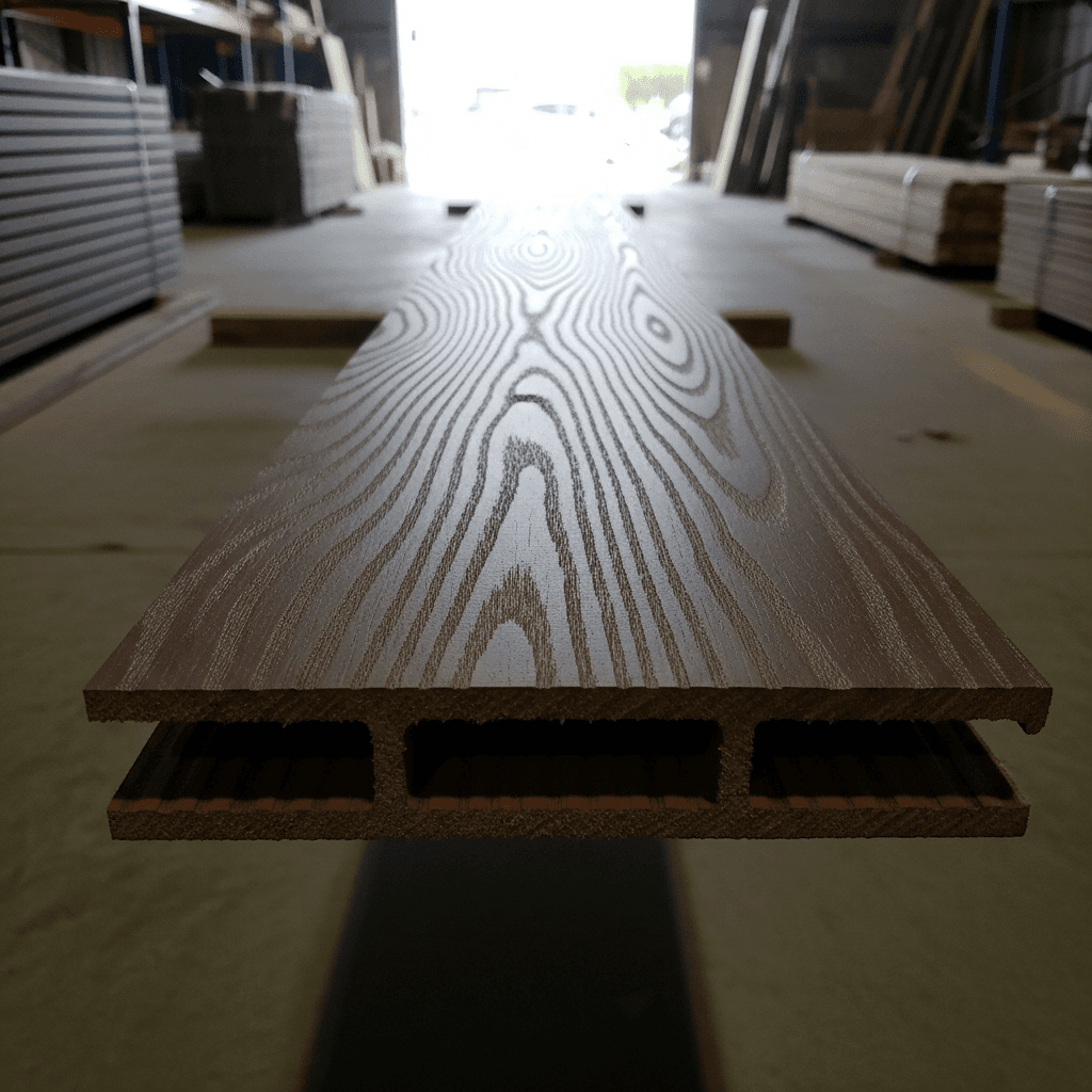 Террасная доска ДПК (Венге)